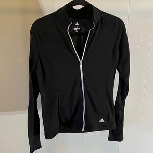 Adidas Women's Black Golf zip-up
